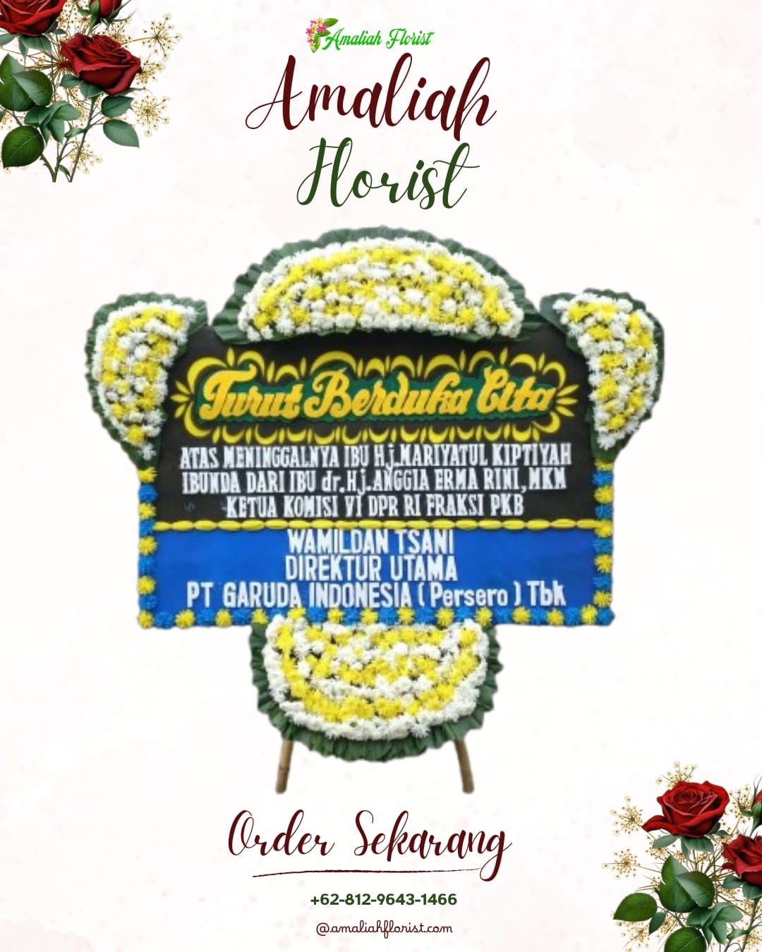 Papan Bunga Duka Trangkil